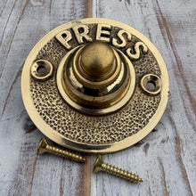 Load image into Gallery viewer, Solid Brass Door Bell Push Button