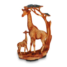 Load image into Gallery viewer, Large Graceful GIRAFFE and CALF Decorative ORNAMENT