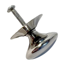 Load image into Gallery viewer, Cherema Nickel Knob | Single door knob | Nickel cupboard knobs | Cabinet hardware | Antique nickel cupboard handles | Cupboard door handles | 30mm