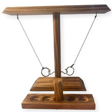 Load image into Gallery viewer, Wooden Ring Toss Game - Supplied fully assembled, for players of all ages, this game is perfect for both family gatherings and adult parties.