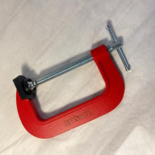 Load image into Gallery viewer, G CLAMP 4 INCH | Heavy duty clamp for woodwork | Workbench clamp | Wood clamp | Metal work | Model makers | 100mm 4 Inch clamp
