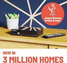 Load image into Gallery viewer, Oakcastle SB110 Set Top Box Receiver | Digital TV HD 1080P I HDMI & Scart Connection I 150+ Freeview Channels | USB Recorder, Internet YouTube & Apps, Remote Controlled TV Recording Box