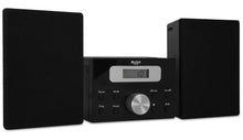 Load image into Gallery viewer, Bush Black LCD CD Micro System | Top Loading CD Player with LCD Display | 20 Track Programmable CD | 20 FM Station Presets
