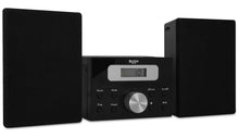 Load image into Gallery viewer, Bush Black LCD CD Micro System | Top Loading CD Player with LCD Display | 20 Track Programmable CD | 20 FM Station Presets