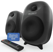 Load image into Gallery viewer, Majority D80 Bookshelf Speakers - Brand New