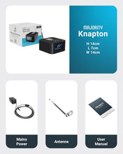 Load image into Gallery viewer, Brand New Majority Knapton DAB Bluetooth Alarm Clock Radio with 15W Wireless Phone Charging
