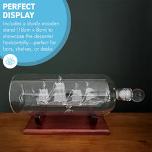 Load image into Gallery viewer, Ship in a Bottle Decanter