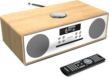 Load image into Gallery viewer, Majority Oakington BLUETOOTH HI-FI COMPACT STEREO SYSTEM | FM & DAB Radio & CD Player | Remote Control | AUX & USB Input