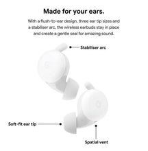Load image into Gallery viewer, REFURBISHED GOOGLE PIXEL BUDS A-SERIES IN-EAR WIRELESS EARBUDS - WHITE.