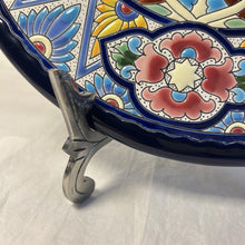 Load image into Gallery viewer, Large 10 inch Metal Easel Antique Nickel Finish | Plate holder | Display stand | Metal Frame Holders for Photo Pictures Decorative Plate Dish | 25cm (H) x 15cm  (Deep) | Picture Easel |Wedding tables