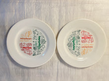Load image into Gallery viewer, Pair of Colourful melamine PORTION CONTROL PLATE for Adults to Encourage Healthy Eating, Melamine Diet Plate Visually Divided for Slimming and Weight Loss | 100% Certified Food-Safe & BPA-Free Melamine