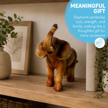 Load image into Gallery viewer, The Little Elephant – A 9cm Wood-effect Figurine
