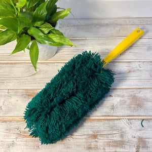 SMALL DUSTING BRUSH | Multifunctional dust brush | Wooden blind cleaning tool | Dusting wand | Dusters for cleaning | VENETIAN BLIND DUSTER | Skirting duster | 43cm long