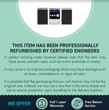 Load image into Gallery viewer, Bush DAB Bluetooth Micro System | iPod | AUX | LCD Display | Radio | Clock