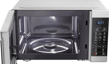 Load image into Gallery viewer, SHARP YC-MG81U-S 28 Litre 900W Digital Microwave with 1100W Grill, 11 power levels, ECO Mode, defrost function, LED cavity light – Silver