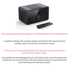 Load image into Gallery viewer, Internet Radio with DAB+ | 100 Watts 2.1 Bluetooth Radio with Spotify Connect, Alarm, 90+ Presets, Built-In Subwoofer and Remote Control | Majority Bard Music System and Digital Radio