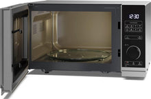 Load image into Gallery viewer, SHARP YC-PS254AU-S 25 Litre 900W Digital Microwave, 10 power levels, ECO Mode, defrost function, LED cavity light – Silver