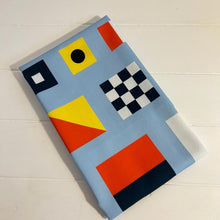 Load image into Gallery viewer, Sailors Eye Chart Tea Towel | 100% Cotton tea towel | Blue kitchen towel | Hand towel| Nautical gift | Beach themed gift | Perfect gift for sailors | 70 cm x 50 cm