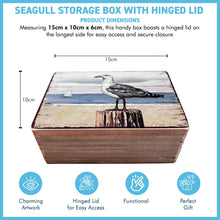 Load image into Gallery viewer, Seagull Trinket Box