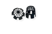 Load image into Gallery viewer, 2 x PLASTIC BALLOON GUTTER GUARDS 2.5 INCH | Leaf guards for guttering downpipes | Downpipes guard | Drain pipe leaf guards | Accessories for gutter | Guttering and rainwater accessory | To fit 2.5 inch pipes
