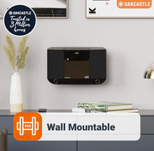 Load image into Gallery viewer, Wall Mountable CD Player with Bluetooth | Compact 40W Hi-Fi Stereo System