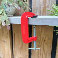 Load image into Gallery viewer, G CLAMP 3 INCH | Heavy duty clamp for woodwork | Workbench clamp | Wood clamp | Metal work | Model makers | 75mm 3 Inch clamp