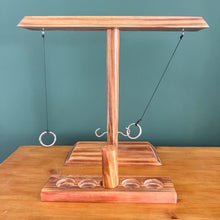 Load image into Gallery viewer, Wooden Ring Toss Game - Supplied fully assembled, for players of all ages, this game is perfect for both family gatherings and adult parties.
