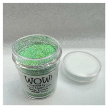 Load image into Gallery viewer, Wow! Embossing Powder 15ml | MINTY TWINKLE  regular | Free your creativity and give your embossing sparkle
