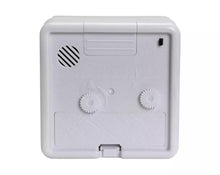 Load image into Gallery viewer, Habitat White Analogue Alarm Clock | Quartz movement | Big Bold easy to read face