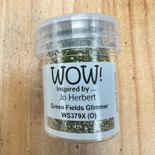 Load image into Gallery viewer, Wow! Embossing Powder 15ml | GREEN FIELDS regular | Free your creativity and give your embossing sparkle