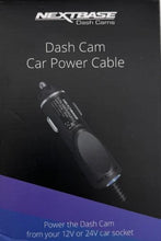 Load image into Gallery viewer, Brand New Nextbase 12V Car Power Cable – Reliable Cigarette Lighter Power Lead, Keep Your Dash Cam Running Non-Stop