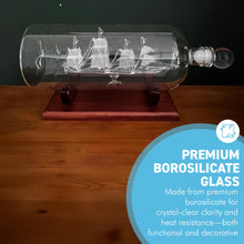 Load image into Gallery viewer, Ship in a Bottle Decanter