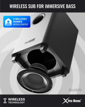 Load image into Gallery viewer, Refurbished Majority BLUETOOTH SOUND BAR FOR TV | 2.1 Channel 300W Home Cinema Sound System | Wireless Subwoofer | Wall Mountable | HDMI ARC, Optical, AUX, USB Playback | Remote & Brackets Included Naga 60 Plus