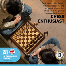 Load image into Gallery viewer, MAGNETIC WOODEN CHESS SET IN FOLDING CHESS BOARD BOX | Travel Games | Wooden Games | Travel Chess Set | Games | Board Games | Traditional Games |Strategic Games