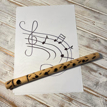 Load image into Gallery viewer, KENYAN BAMBOO FLUTE | Hand crafted wooden gifts | Wooden flute | Flute instrument | Musical gifts | Traditional instrument | 33cm (L)