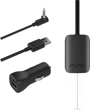 Load image into Gallery viewer, Refurbished Pure Highway 400 In-Car DAB+/DAB Digital Radio FM Adapter with Bluetooth for Music Playback – DAB Car Radio Adapter/Transmitter and Bluetooth FM Transmitter, Black