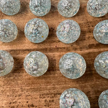 Load image into Gallery viewer, 30cm Diameter MANGO WOOD SOLITAIRE BOARD GAME with  SNOWFLAKE GLASS MARBLES | |classic wooden solitaire game | strategy board game | family board game | games for one | board games