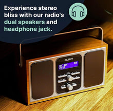 Load image into Gallery viewer, Majority Girton Radio, DAB, DAB+ Digital and FM, Portable, Battery Mains Powered