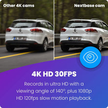 Load image into Gallery viewer, Nextbase 622GW Dash Cam Full 4K/30fps UHD Recording In Car DVR Camera- 140° Front- Wi-Fi, GPS, Bluetooth- Super Slow Motion @ 120fps- Image Stabilisation- what3words- Night Vision- Alexa Built-in