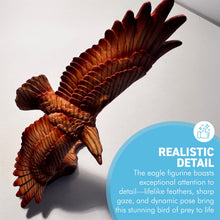 Load image into Gallery viewer, Flying Eagle Wood Effect Ornament