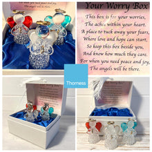 Load image into Gallery viewer, Angels Worry Box with gift packaging