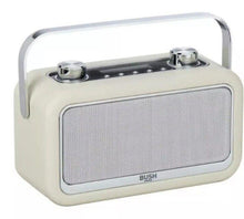 Load image into Gallery viewer, Bush Classic Cream coloured Leather Look Bluetooth DAB/FM Radio