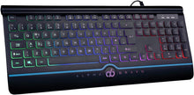 Load image into Gallery viewer, Veho Alpha Bravo GK-1 USB 𝗚𝗔𝗠𝗜𝗡𝗚 𝗞𝗘𝗬𝗕𝗢𝗔𝗥𝗗 UK Layout 105 Keys Backlit