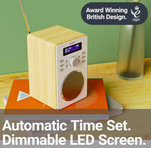 Load image into Gallery viewer, DAB, DAB+ Digital and FM Radio | Mains Powered DAB Radio with LED Display
