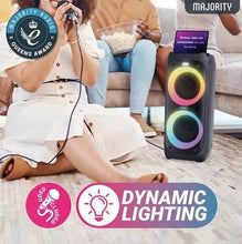 Load image into Gallery viewer, MAJORITY P200 Portable Bluetooth Speaker - Black