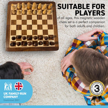 Load image into Gallery viewer, MAGNETIC WOODEN CHESS SET IN FOLDING CHESS BOARD BOX | Travel Games | Wooden Games | Travel Chess Set | Games | Board Games | Traditional Games |Strategic Games