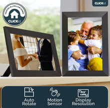 Load image into Gallery viewer, Frameo wifi Digital Photo Frame 10.1 inch 32GB Storage, Touchscreen, Auto Rotate