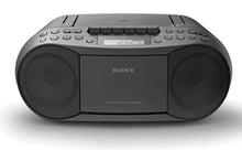 Load image into Gallery viewer, Sony CD and Cassette Player With AM | FM Radio | CFD-S70 | MP3 Playback | Mega bass | 30 Pre-set radio stations | 3 one-touch favourites | Sleep Timer