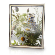 Load image into Gallery viewer, NICKEL PLATED PICTURE FRAME 8 inch X 10 Inch | Silver Coloured Picture Frame | Metal Photo Frame | Contemporary Frame | Stylish and Elegant Frame | Portrait and Landscape