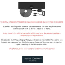 Load image into Gallery viewer, Freeview Digital Indoor & Outdoor TV Aerial I Signal Booster for 50 mile range | Oakcastle FV200 | HD 1080P I Long 11.5ft cable I USB Power I Window Sticker Attachment I Portable & Lightweight